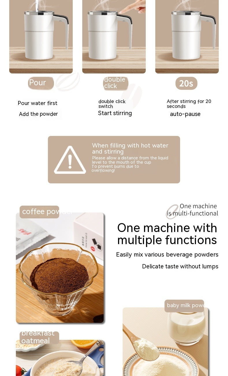 Automatic Electric Magnetic Coffee Mixing Cup - Vita Trendz